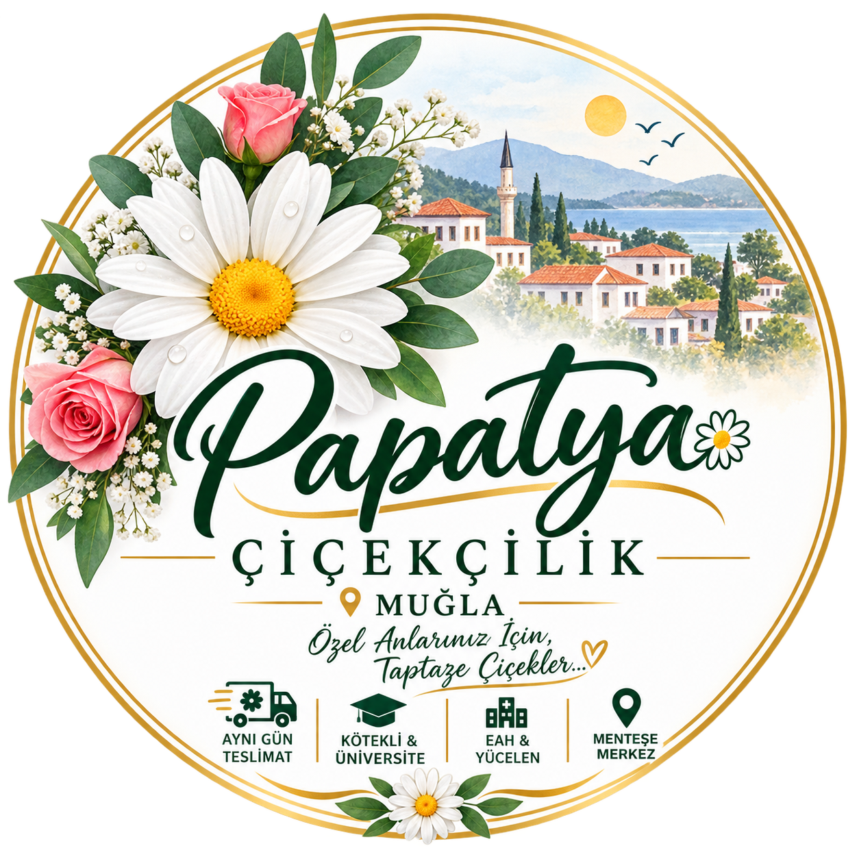 Muğla Papatya Çiçekçilik | Muğla Online Çiçek Siparişi